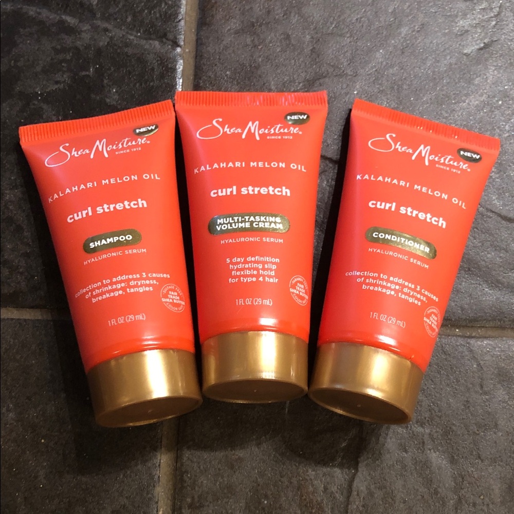 Shea Moisture Curl Stretch Travel Set 🚿